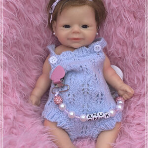 🌸 Modelo ANUK. Pelo Injertado. 📏25 cm/500 gr